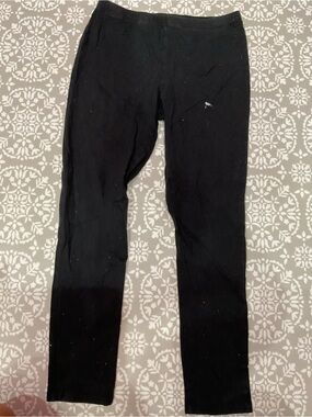 Faded Glory Girls Black Leggings Size L (10/12) Good Condition
